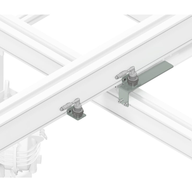 Induktive Positionsabfrage Kranbrücke Einspur / Zweispur