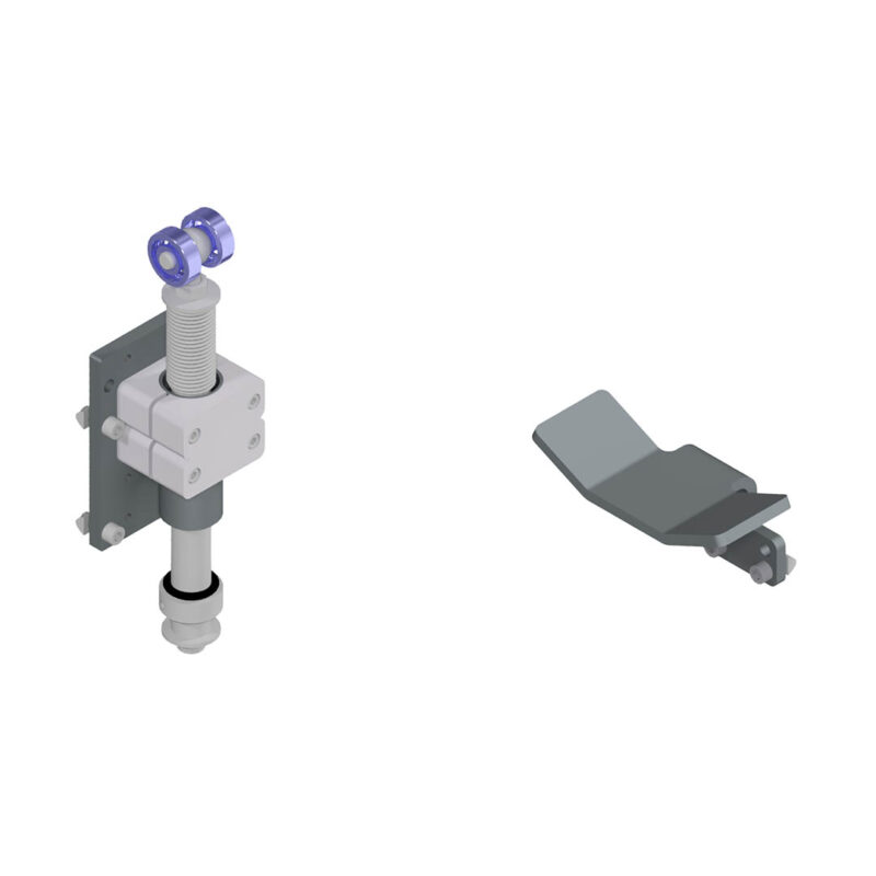 Rastrolle mit Auffahrrampe für Kranbrücke handy-lift