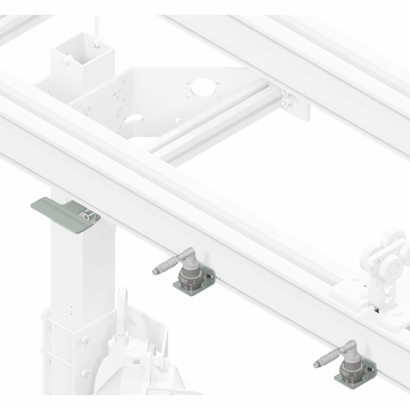 Induktive Positionsabfrage Fahrwerk Einspur / Zweispur handy-lift 100 - 500