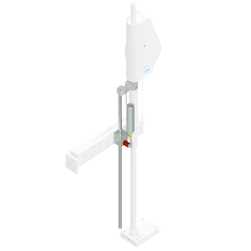 Klemmeinheit Vertikalachse inkl. Klemmpatrone