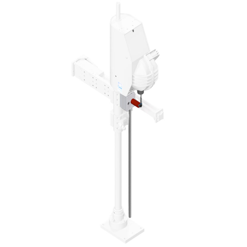 Klemmeinheit Vertikalachse inkl. Klemmpatrone