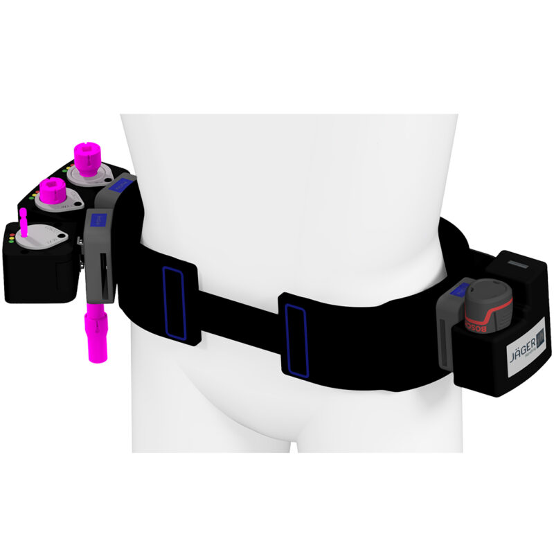 socket-belt 3fach - JÄGER Handling