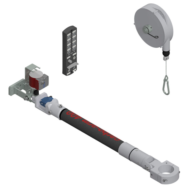 carbo-arm 400 mit Lasersensor Schraubrichtung vertikal